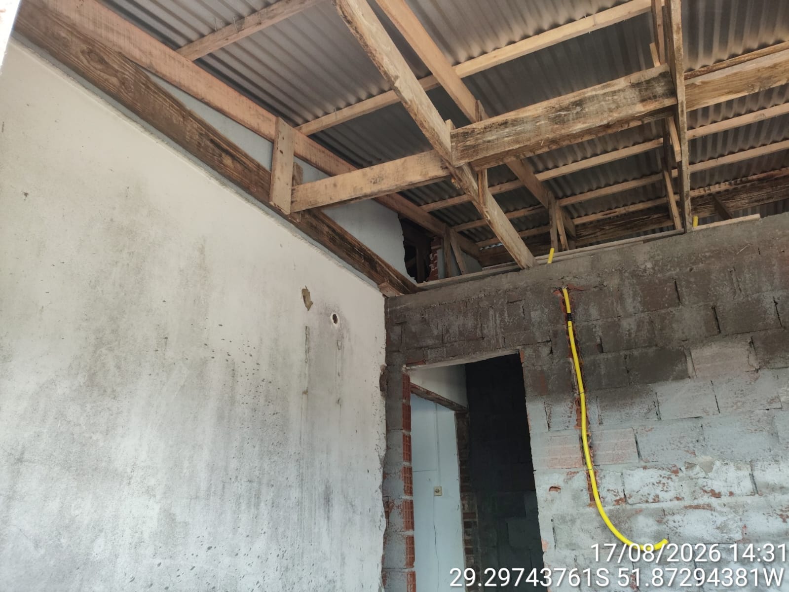 Foto da obra Ampliação e reforma da EMEI Arco Íris