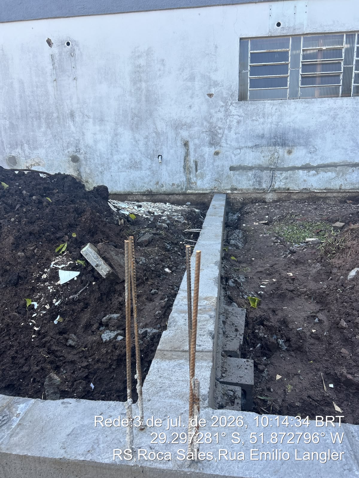 Foto da obra Ampliação e reforma da EMEI Arco Íris