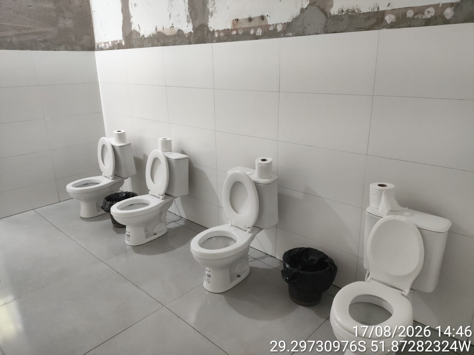 Foto da obra Ampliação e reforma da EMEI Arco Íris