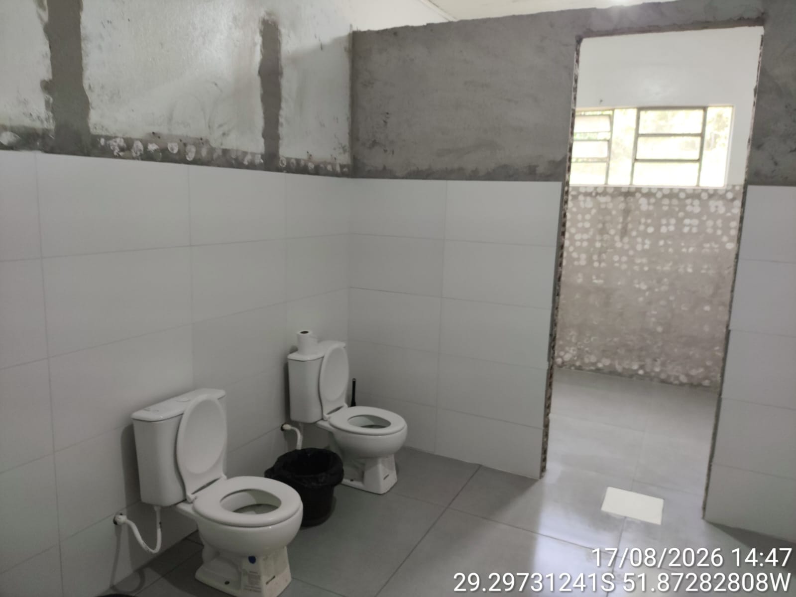 Foto da obra Ampliação e reforma da EMEI Arco Íris
