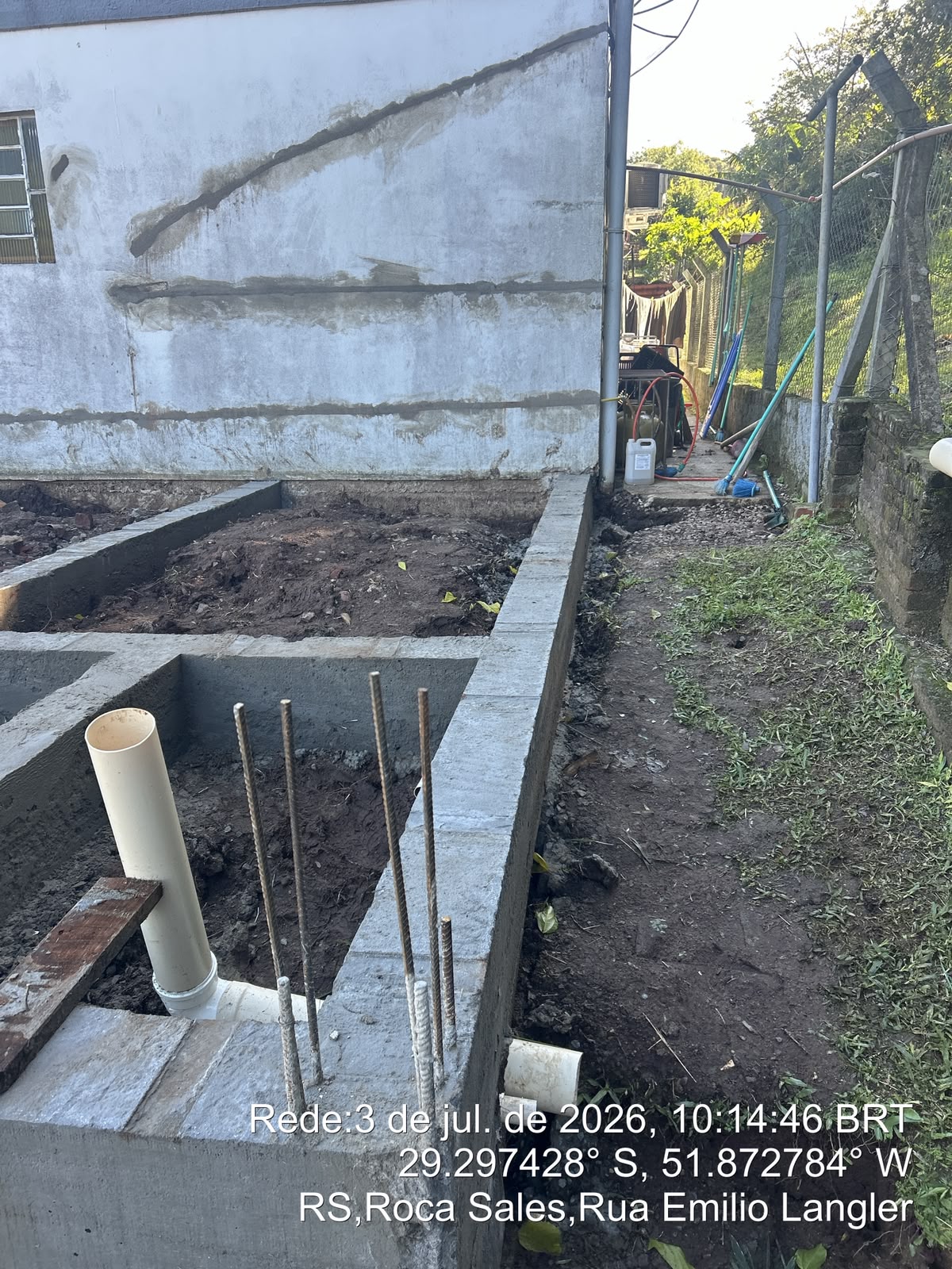 Foto da obra Ampliação e reforma da EMEI Arco Íris