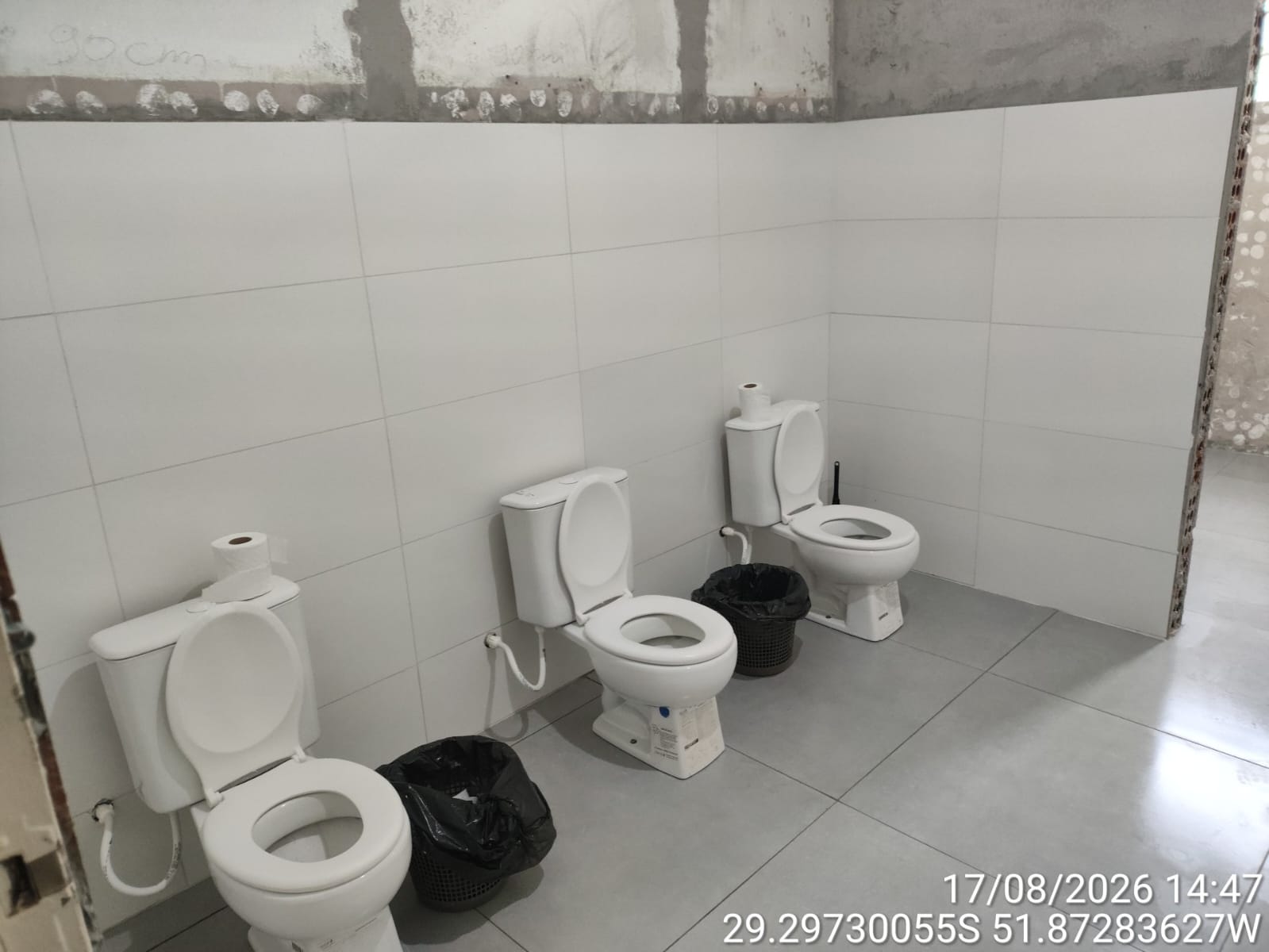 Foto da obra Ampliação e reforma da EMEI Arco Íris