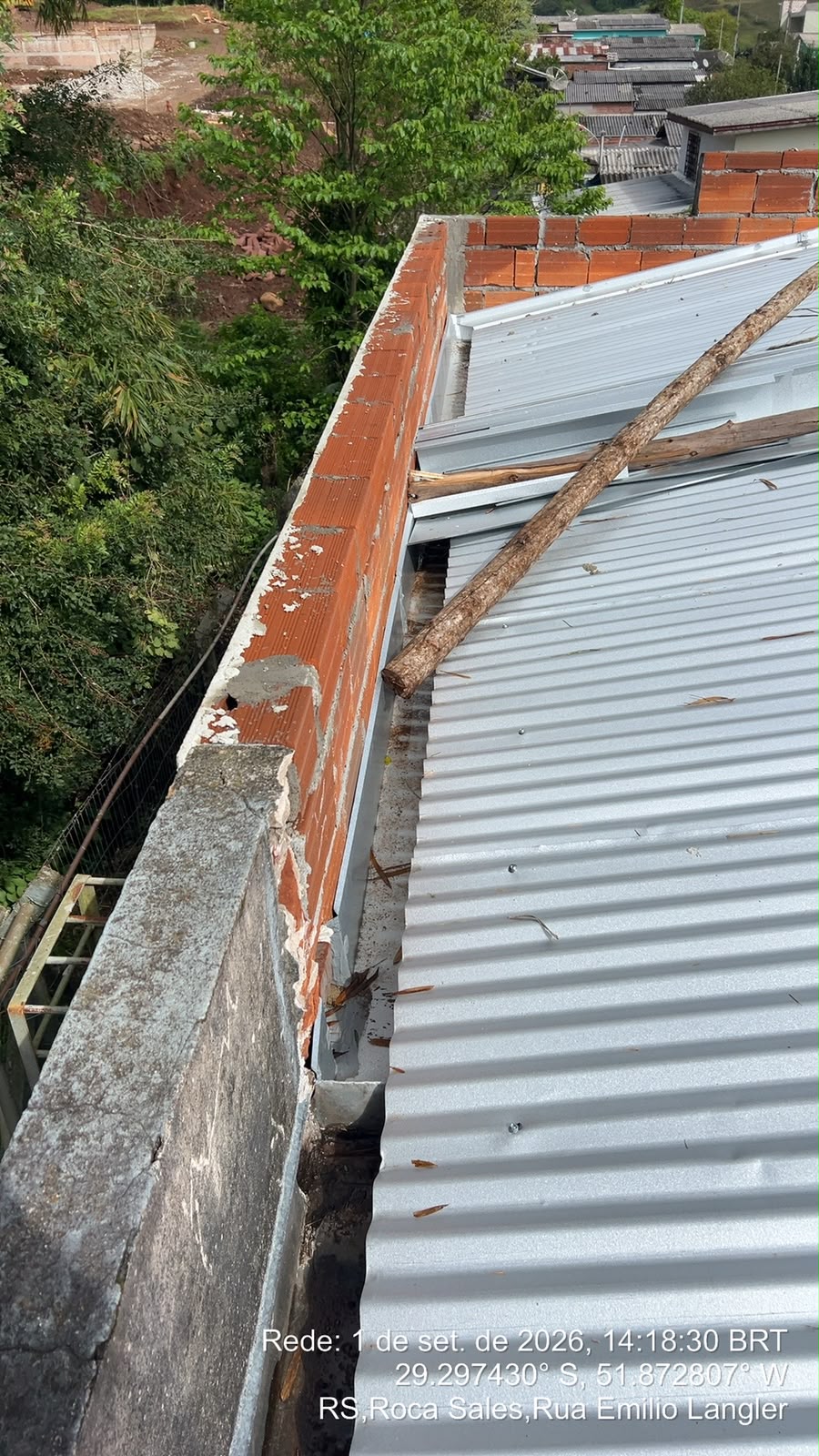 Foto da obra Ampliação e reforma da EMEI Arco Íris
