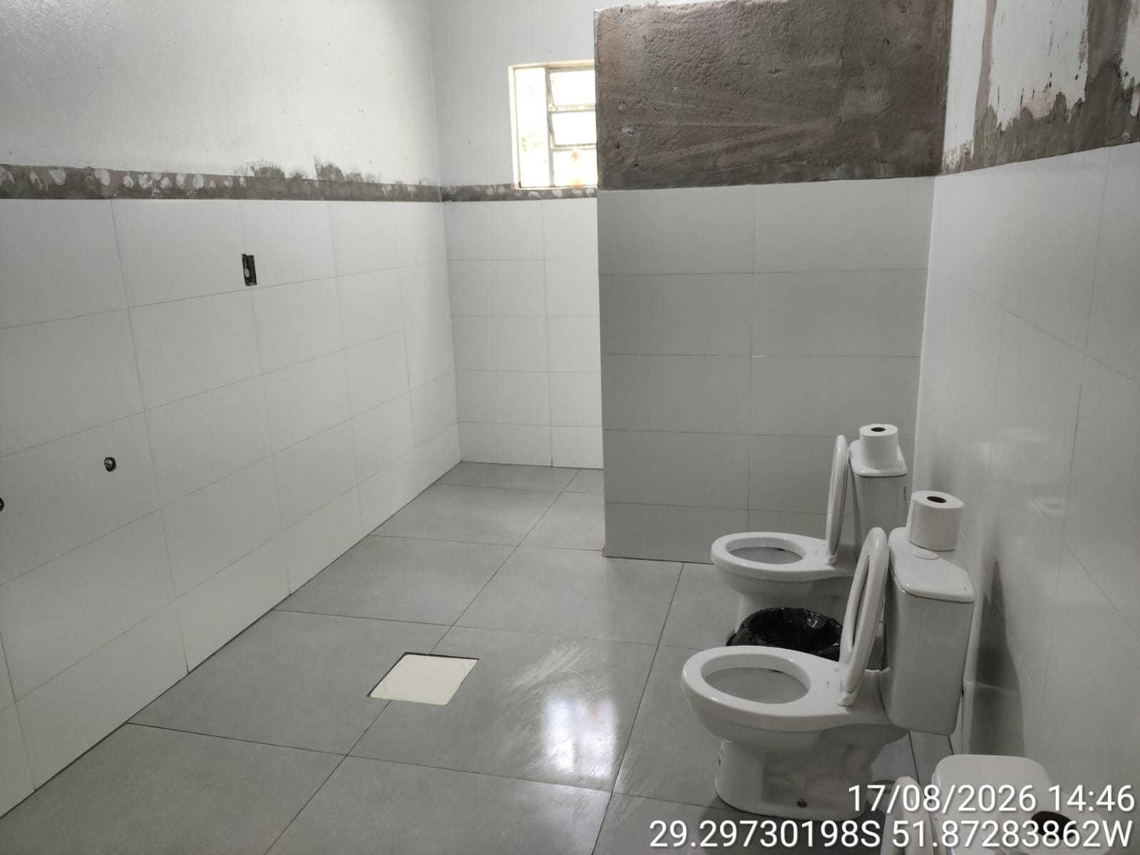 Foto da obra Ampliação e reforma da EMEI Arco Íris
